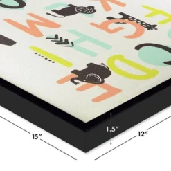 RoomMates Framed Wall Poster Prints Alphabet